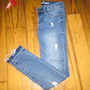 American Rag Ripped Cropped Jeans
